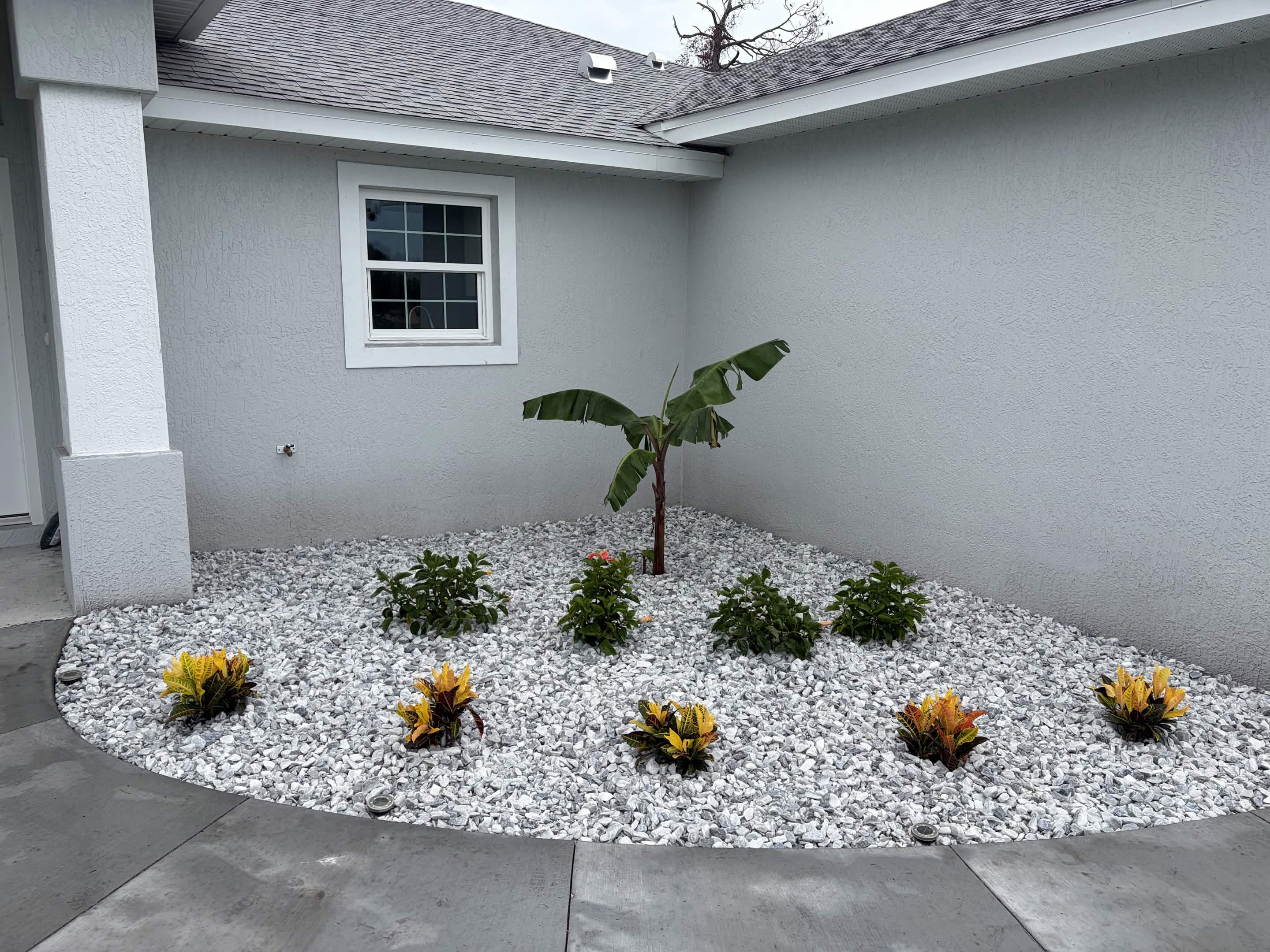 Greener Side landscaping finished project